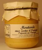 Moutarde aux zestes d\'Orange (200g)