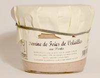 Poultry liver terrine with Port wine (180g)