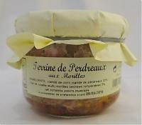 Terrine de perdreaux aux morilles