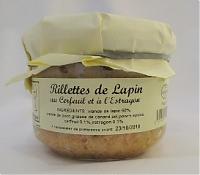 Rillettes de lapin au cerfeuil et  l\'estragon