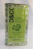 Natives Olivenl mit Basilikm (500 ml)