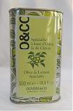 Extra virgin olive oil with lemon (500 ml)