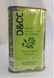 Spcialit  base d\'huile d\'olive vierge extra au basilic (25cl)